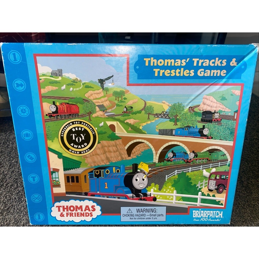 Vintage Thomas' Tracks & Trestles Game by Briarpatch - 2003 Edition - Complete!